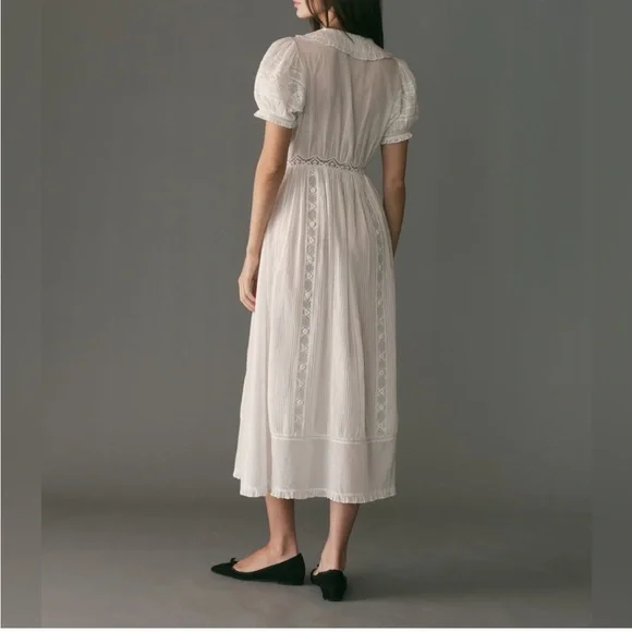 Doen Phoebe Dress in Salt - Picture 4 of 10